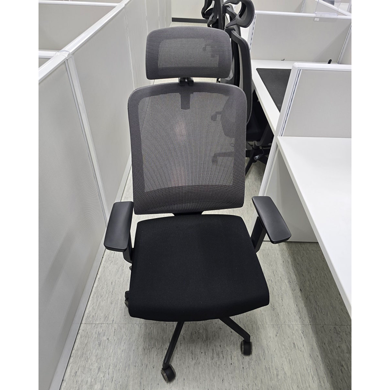 [대량입고] 사무용 컴팩트 책상+의자+파티션 세트